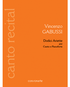 GABUSSI – Dodici Ariette – C705 Cover small
